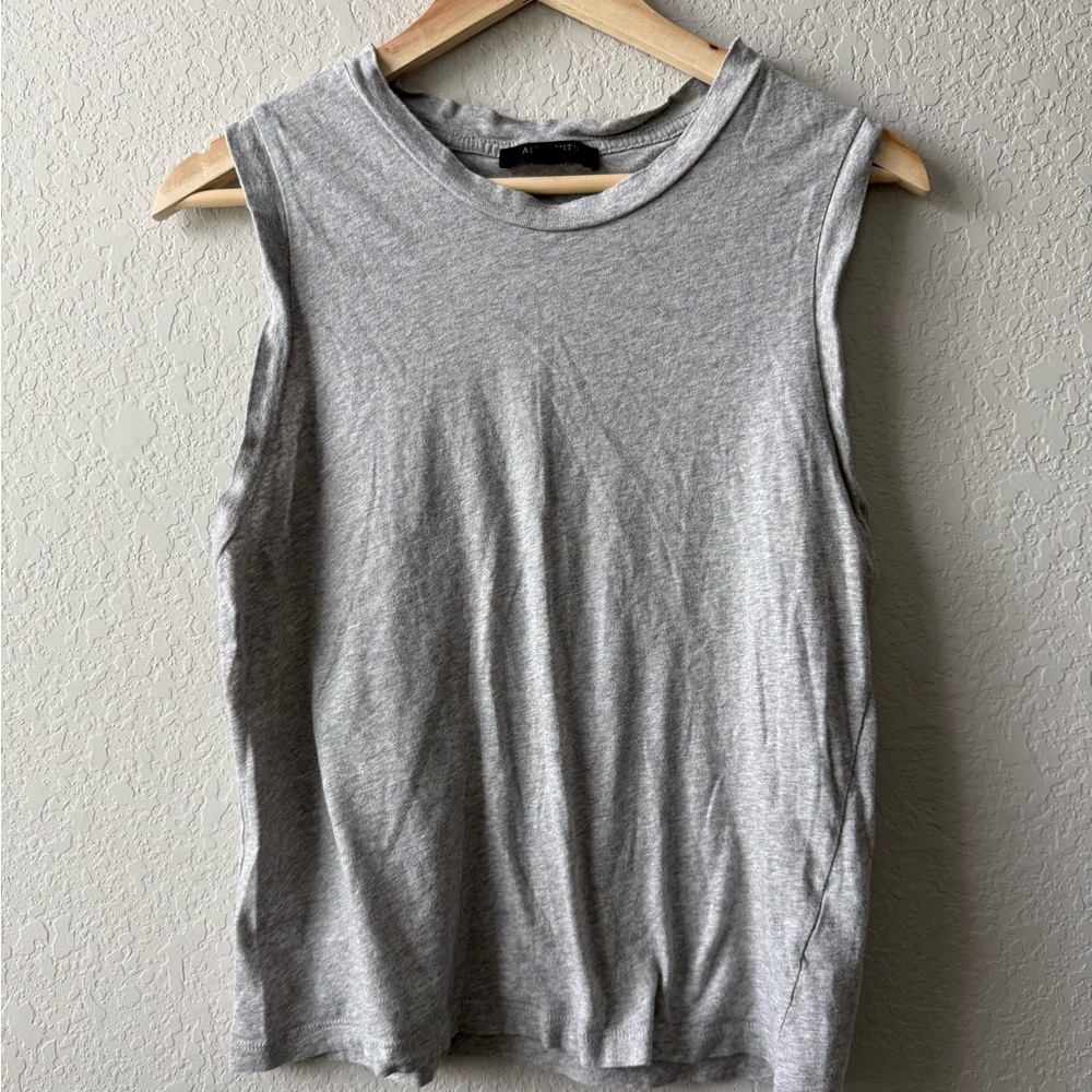 5/$25 All Saints Gray Imogen Tank